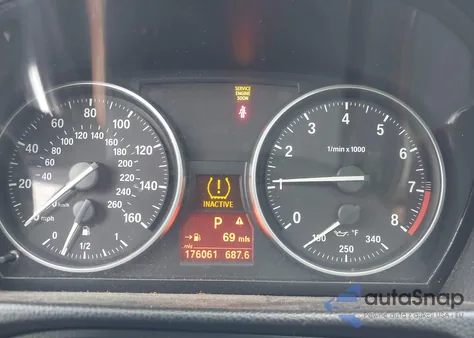 2009 BMW 335I из США, поврежденный, VIN WBAWB73519P045681